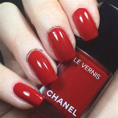 chanel red nail polish swatches|discontinued chanel nail polish colors.